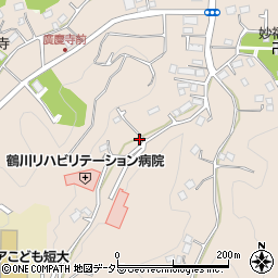 東京都町田市三輪町1107周辺の地図
