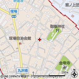 神奈川県相模原市緑区下九沢1340-1周辺の地図