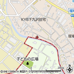 神奈川県相模原市緑区下九沢1444周辺の地図