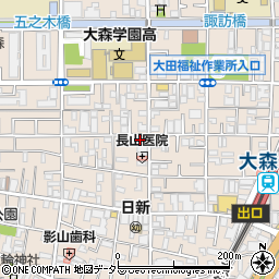 株式会社山羽工業所周辺の地図
