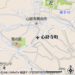 山梨県甲府市心経寺町913周辺の地図