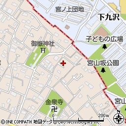神奈川県相模原市緑区下九沢716周辺の地図