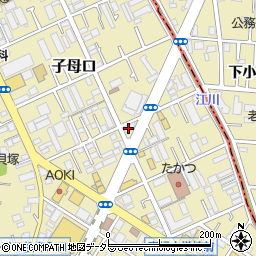神奈川県川崎市高津区子母口478-1周辺の地図