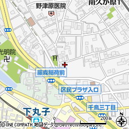 東京都大田区千鳥3丁目3-2周辺の地図