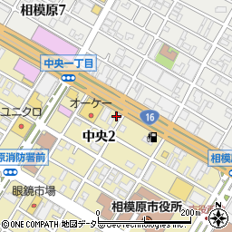 中央増田屋周辺の地図