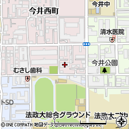 マイキャッスル武蔵小杉周辺の地図