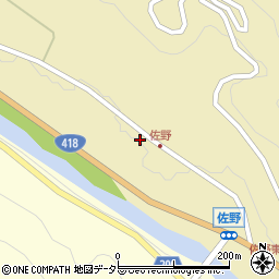 岐阜県山県市佐野192周辺の地図