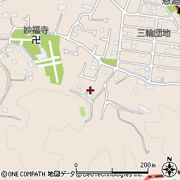 東京都町田市三輪町855周辺の地図