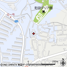 東京都町田市山崎町1267-1周辺の地図