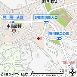 川崎市役所　こども未来局野川こども文化センター周辺の地図