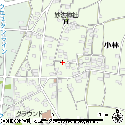 山梨県南巨摩郡富士川町小林1187周辺の地図