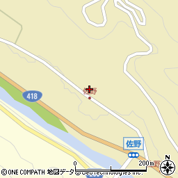 岐阜県山県市佐野163周辺の地図