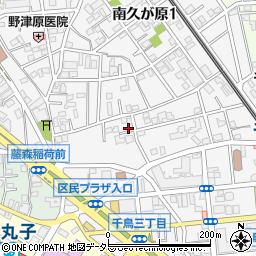東京都大田区千鳥3丁目3-12周辺の地図