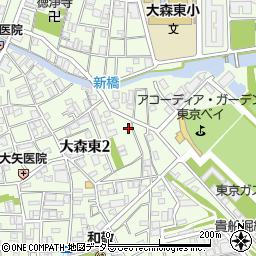 鷺之森神社周辺の地図