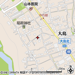 神奈川県相模原市緑区大島3298周辺の地図