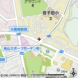 ランドシティアザミノ周辺の地図