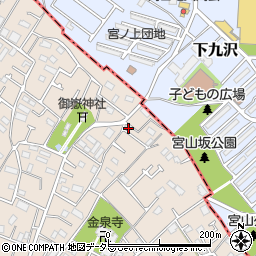 神奈川県相模原市緑区下九沢721-1周辺の地図