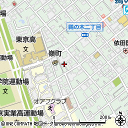 東京都大田区鵜の木2丁目41周辺の地図