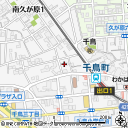 東京都大田区千鳥3丁目5-11周辺の地図