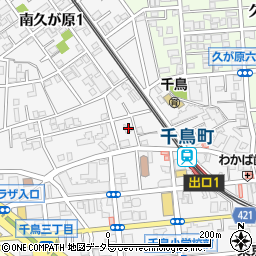 東京都大田区千鳥3丁目5-4周辺の地図