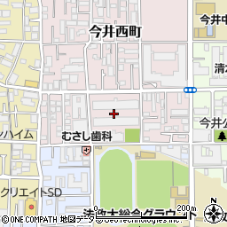 レシオン武蔵小杉周辺の地図
