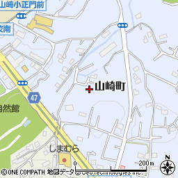 東京都町田市山崎町1691-16周辺の地図