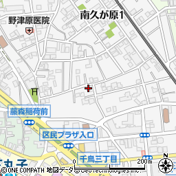 東京都大田区千鳥3丁目3-11周辺の地図