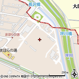 山梨県他機関　下水道終末処理場釜無川浄化センター周辺の地図