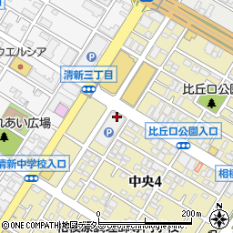 ドミノ・ピザ　相模原中央店周辺の地図