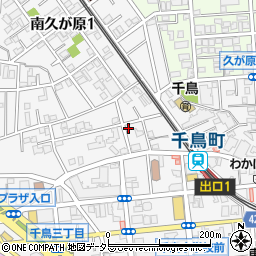 東京都大田区千鳥3丁目5-1周辺の地図