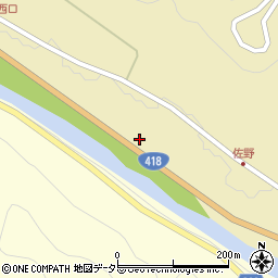 岐阜県山県市佐野230周辺の地図