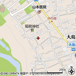 神奈川県相模原市緑区大島3290-1周辺の地図