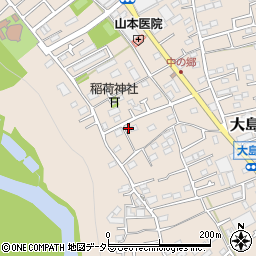 神奈川県相模原市緑区大島3290周辺の地図