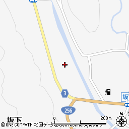 岐阜県中津川市坂下2512周辺の地図
