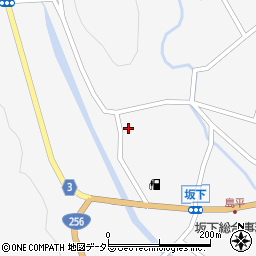 岐阜県中津川市坂下1594-2周辺の地図