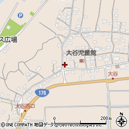 鳥取県岩美郡岩美町大谷645-1周辺の地図