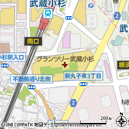 原宿餃子楼周辺の地図