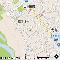 神奈川県相模原市緑区大島3289-1周辺の地図