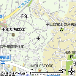 神奈川県川崎市高津区千年212周辺の地図