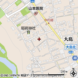神奈川県相模原市緑区大島3289-2周辺の地図