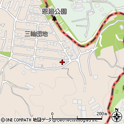 東京都町田市三輪町630-3周辺の地図