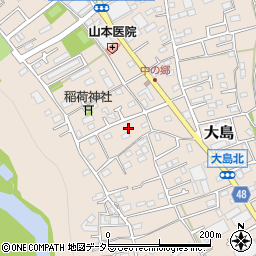 神奈川県相模原市緑区大島3287-7周辺の地図
