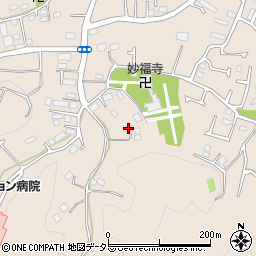 東京都町田市三輪町826周辺の地図