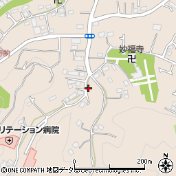 東京都町田市三輪町1068周辺の地図