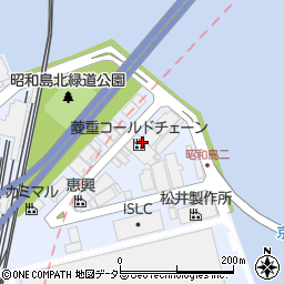 東京都大田区昭和島2丁目4周辺の地図