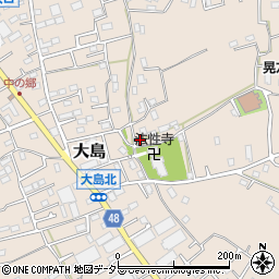 神奈川県相模原市緑区大島1693-4周辺の地図