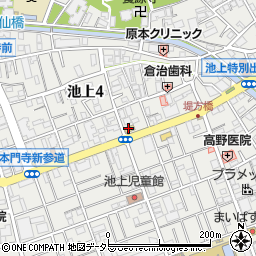 おそば 増田屋周辺の地図