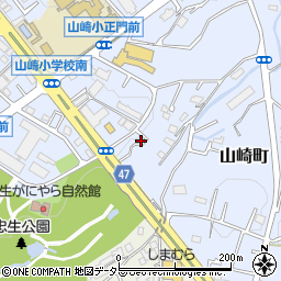 東京都町田市山崎町1741周辺の地図