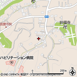 東京都町田市三輪町1096周辺の地図