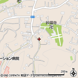 東京都町田市三輪町820周辺の地図